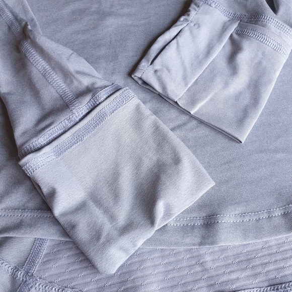 Champion Women's Base Layer Long Sleeve Grey Double Dry Active Top Sz Sm - Picture 11 of 14